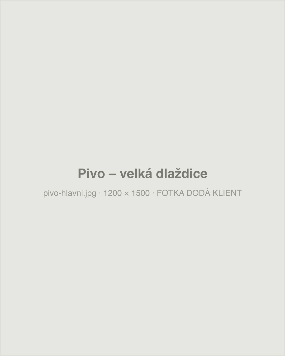 Načepované pivo na výčepu Lapačky